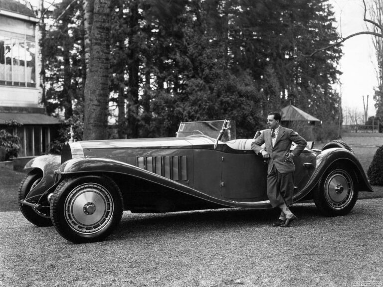 Jean Bugatti and his Royale chassis #41111